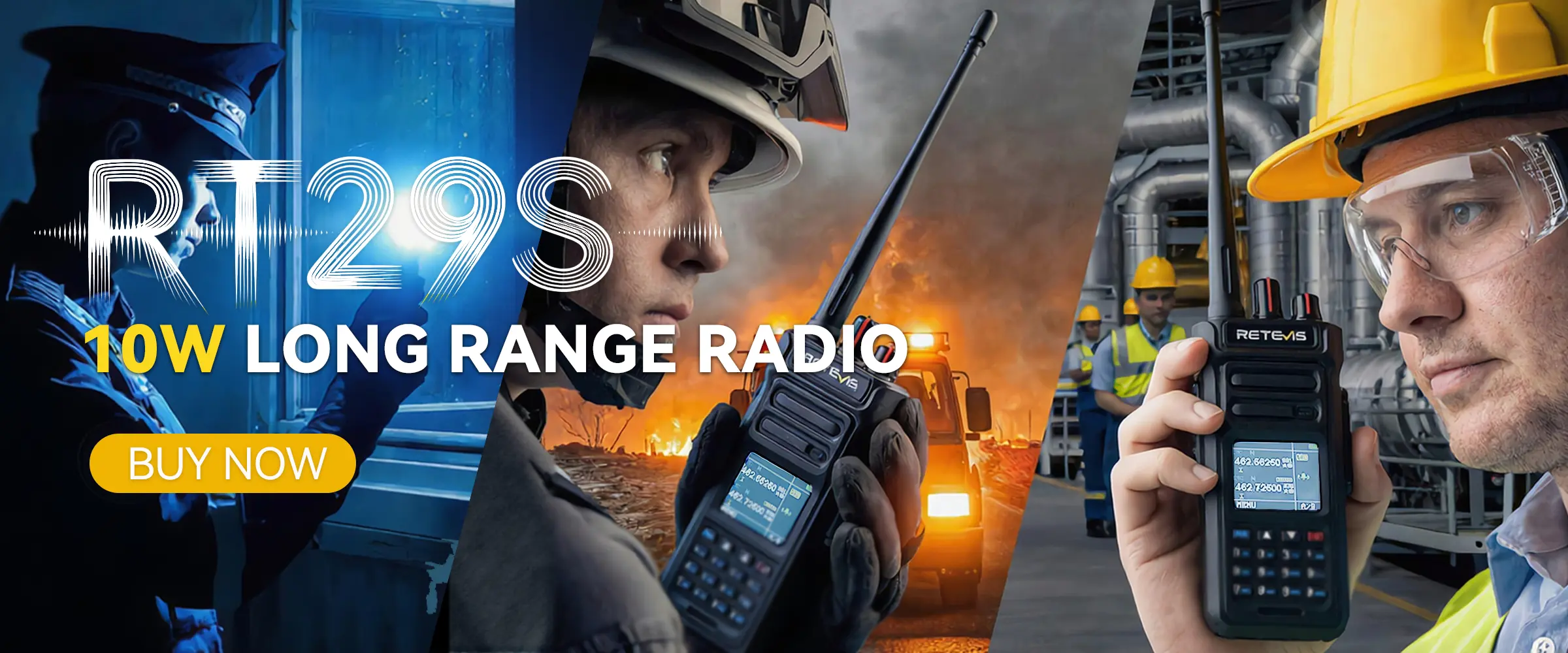 Retevis RT29S Long Range 10W Radio