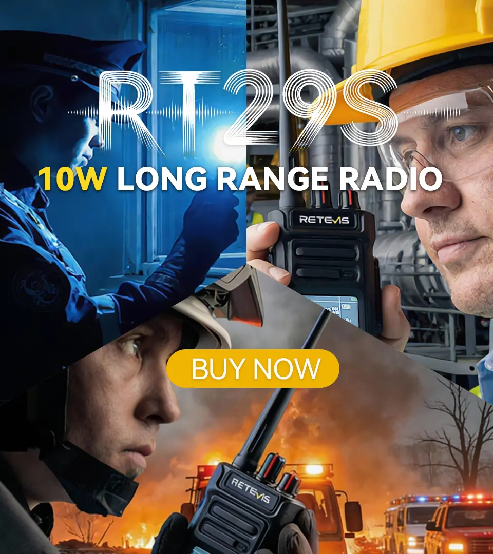 Retevis RT29S Long Range 10W Radio
