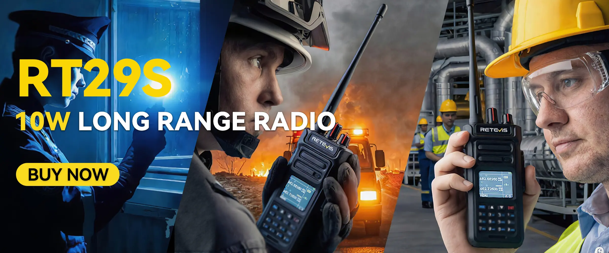 Retevis RT29S Long Range 10W Radio