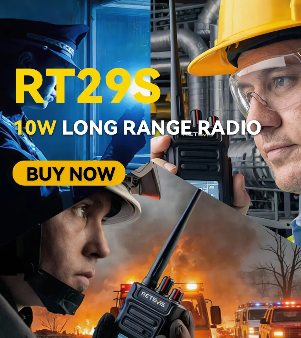 Retevis RT29S Long Range 10W Radio