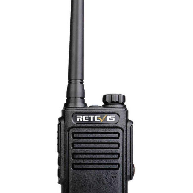 Retevis RT47 FRS Radio | License-Free | IP67 Waterproof | 1100mAh Battery | Long Antenna | VOX