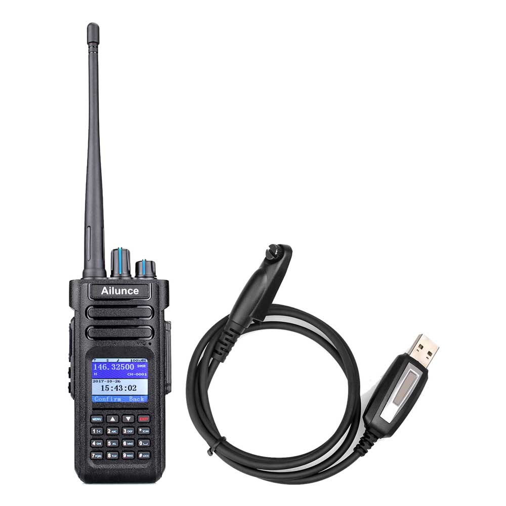 HD1 IP67 FPP Dual Band Dual Time Slot DMR Ham Radio