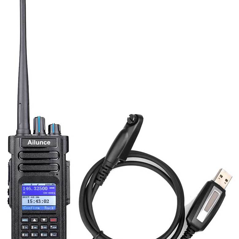 HD1 IP67 FPP Dual Band Dual Time Slot DMR Ham Radio