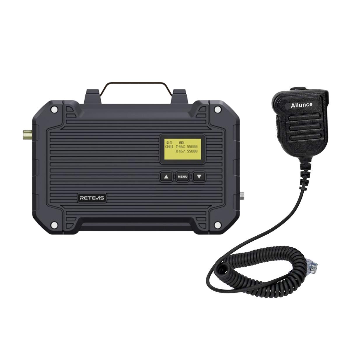 Retevis RT97L GMRS Repeater with Speaker Mic Communication System