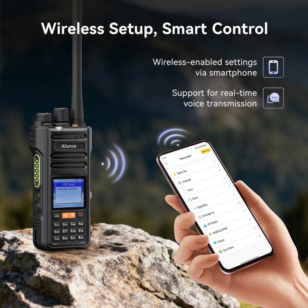 Retevis HA2 Bluetooth APP programming