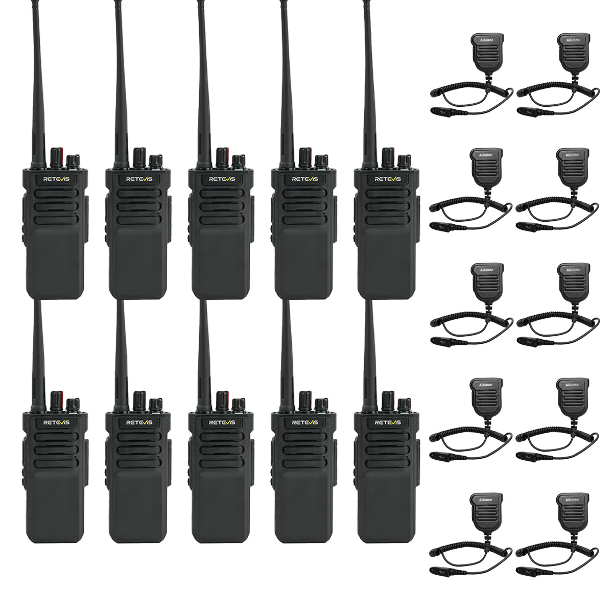 RT29 IP67 Durable Long Range Radio with Shoulder Speaker Mic