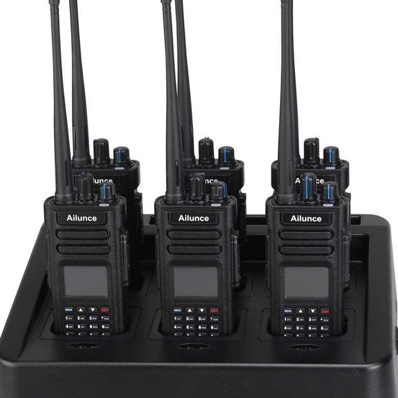 Retevis Ailunce HD1 6-Pack with 6-Way Charger for Team Communication Solution