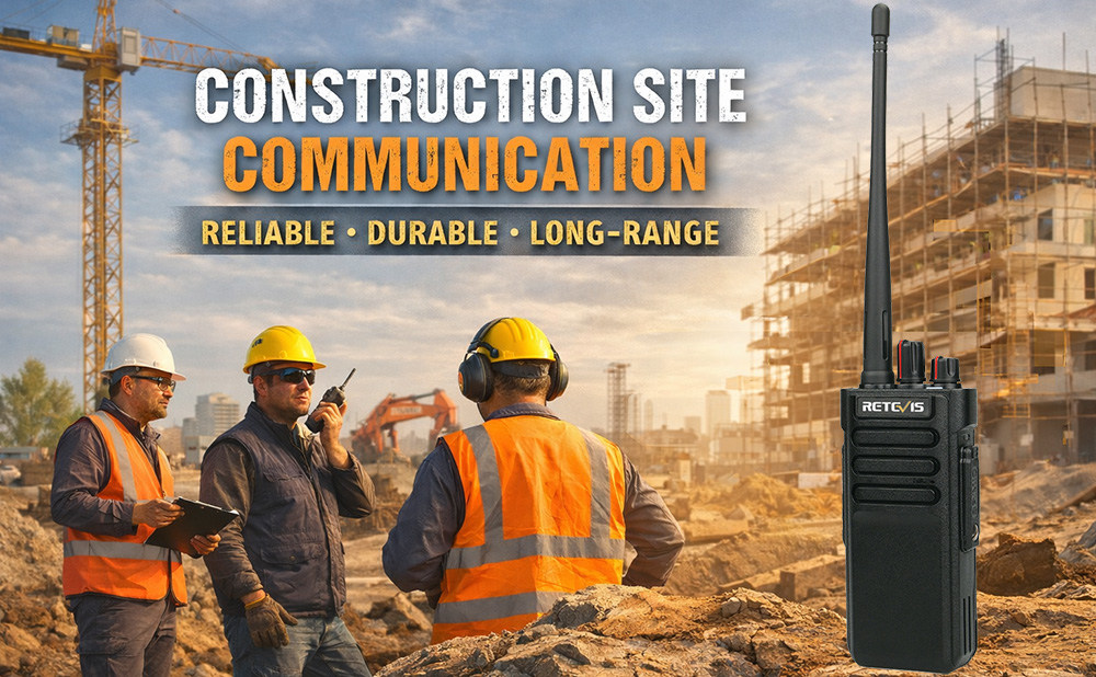 Why the Retevis RT29 Series Is the Ideal Two-Way Radio for Construction Teams