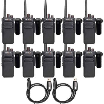 Retevis RT29D DMR Bluetooth Long Range Waterproof Radio (10 Packs)