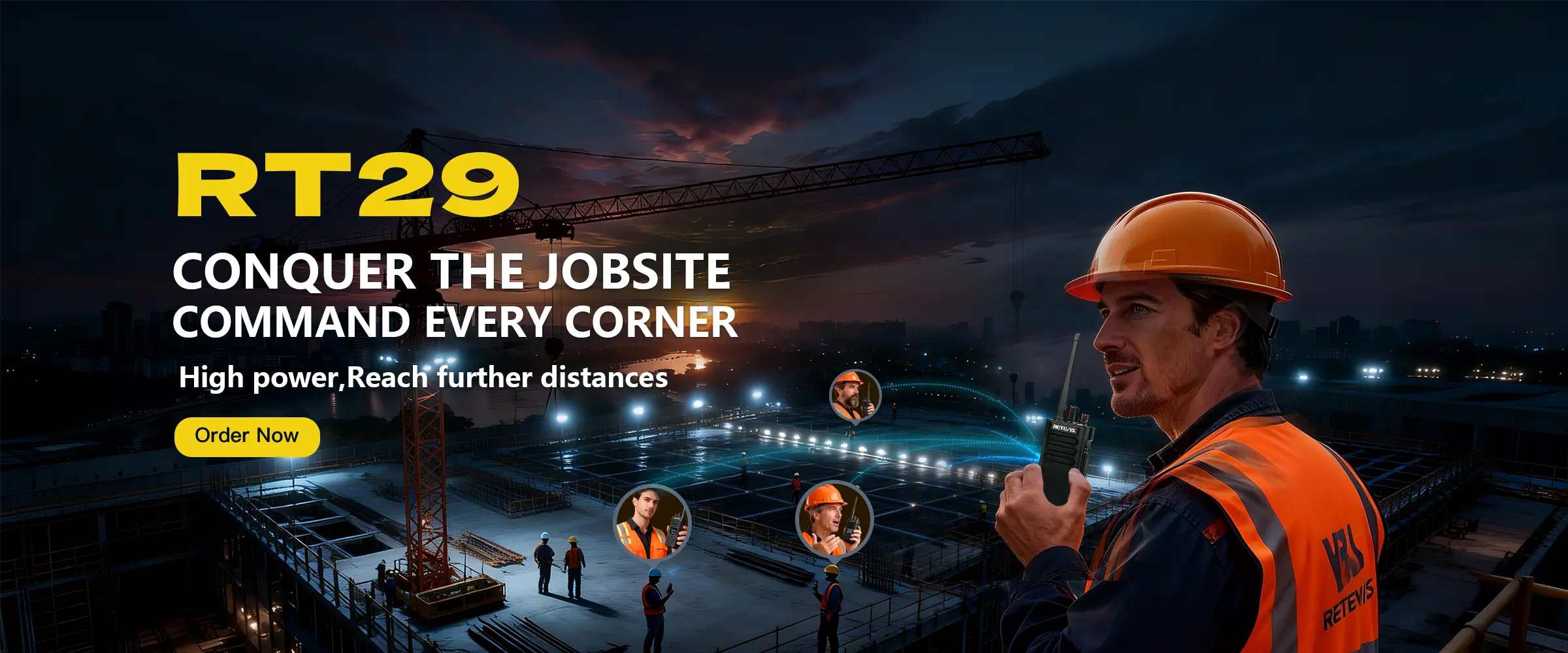 10W Long Range Radio RT29 Series