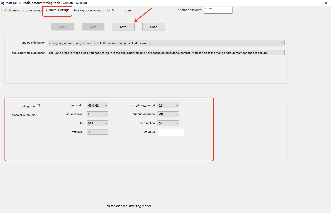 Configure other settings