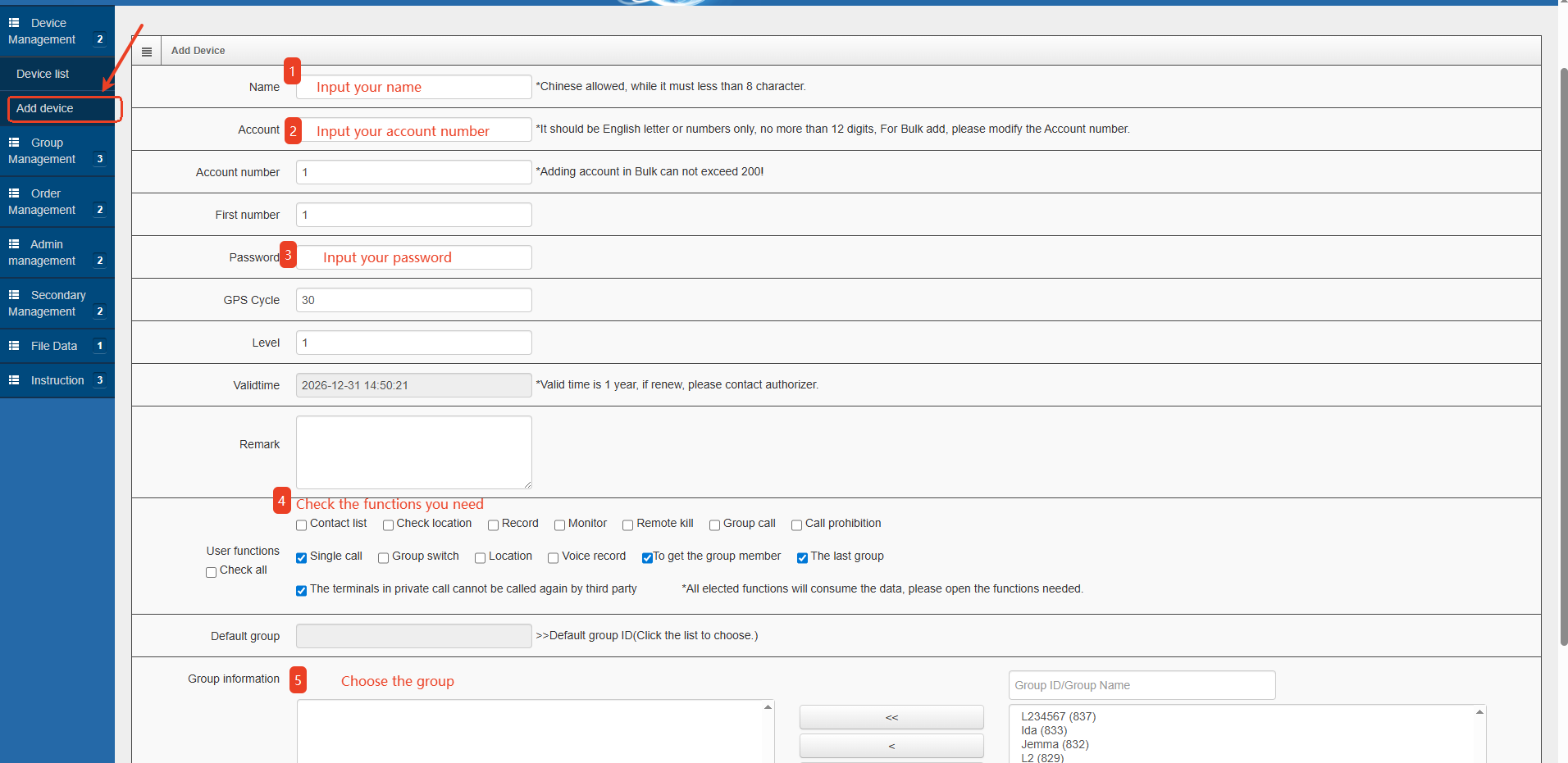 L2 account management platform