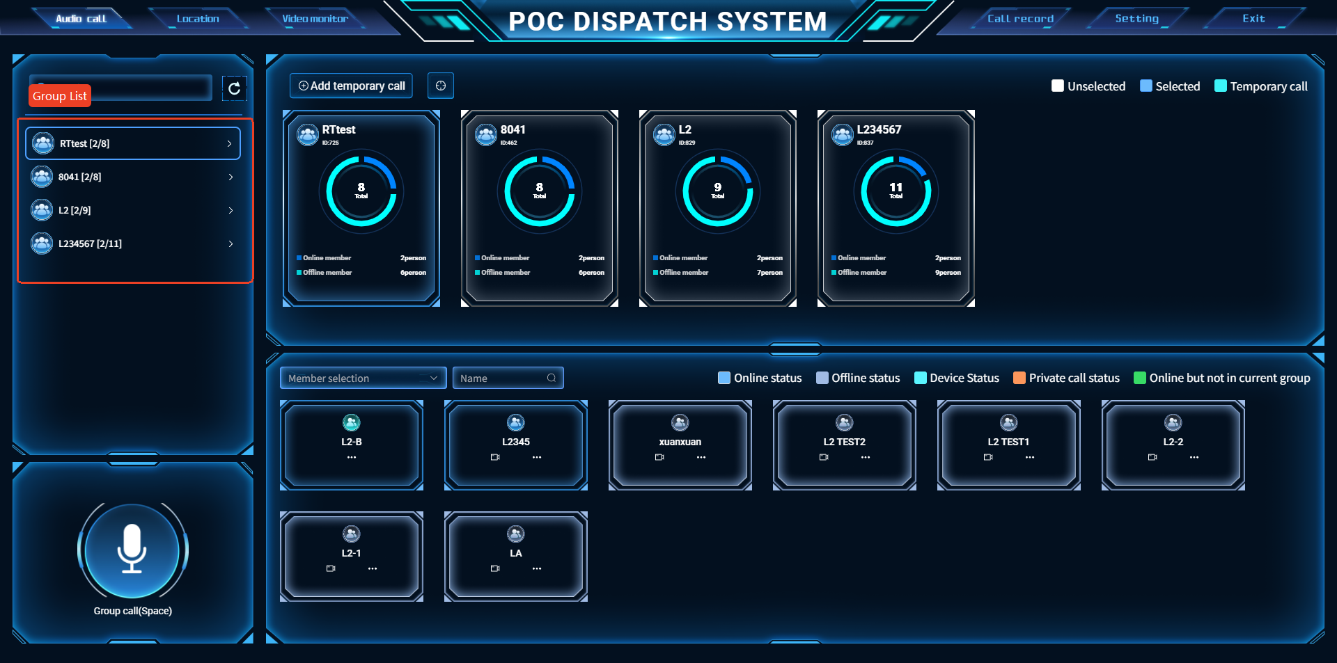 L2 dispatch platform