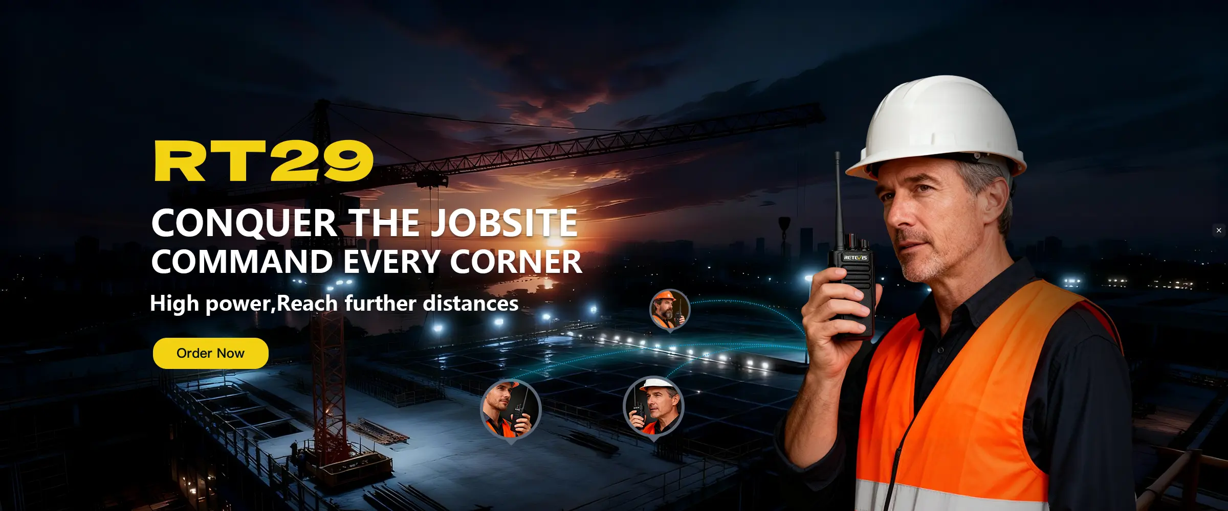 10W Long Range Radio RT29 Series