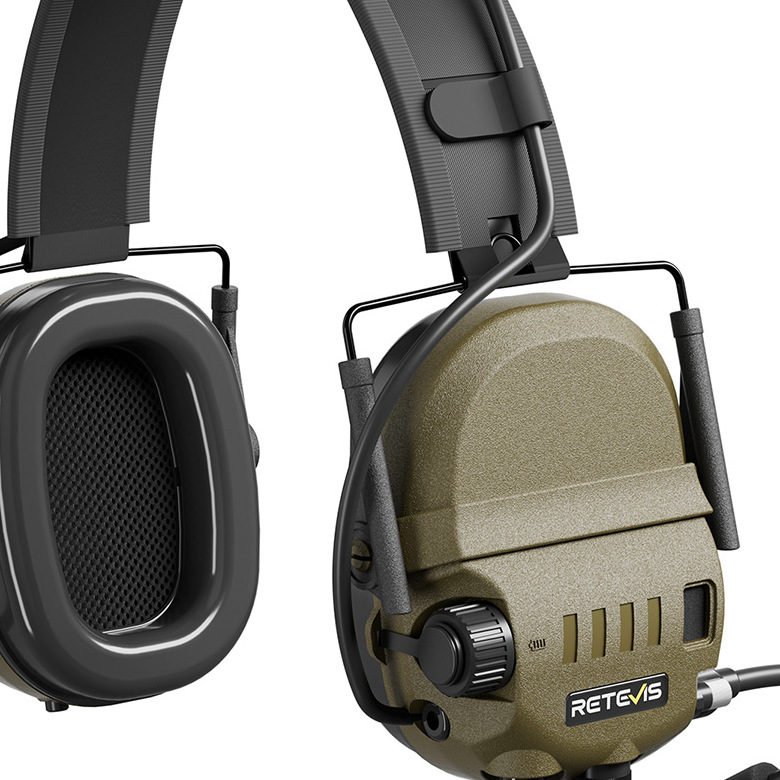 Retevis EH080K Electronic Hearing Protection and Noise-Cancelling Headset
