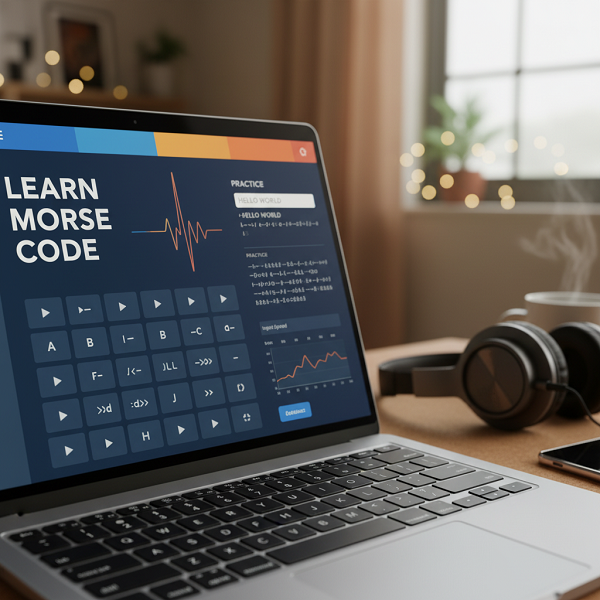 Learn Morse Code on computer
