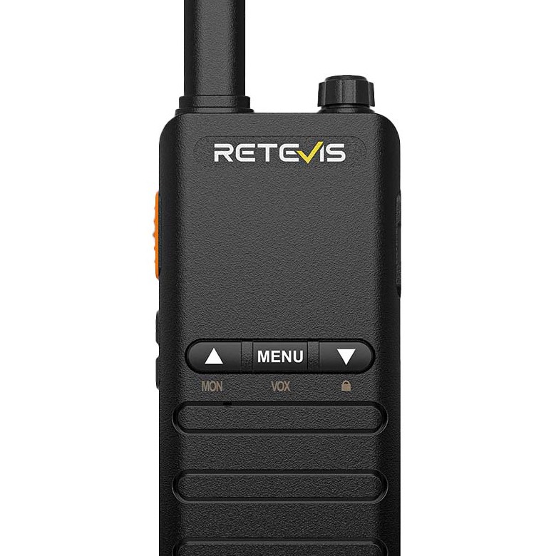 Retevis B63B PMR446 Business Radio 2 Packs | License-Free | Ultra Thin | Type-C Charging | Long Battery Life | Easy-to-Operate Buttons