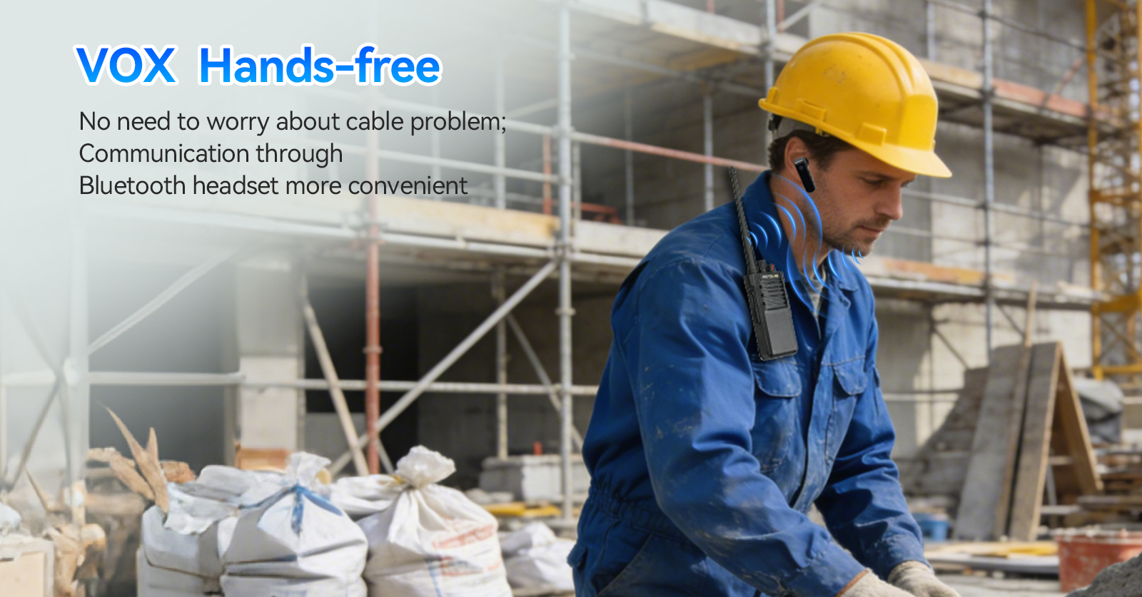 RT29D VOX hands-free long range radio