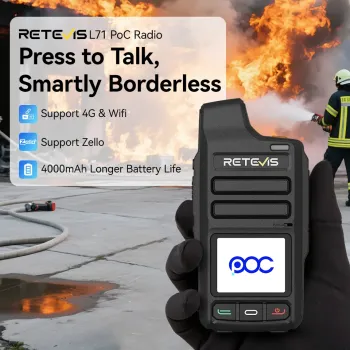 Retevis L71 POC Radio 4G Android Network Two Way Radio with GPS （US）