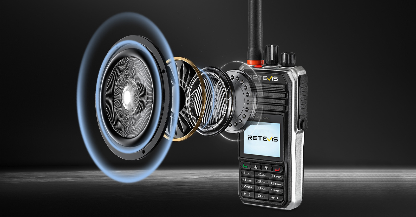 Retevis RT680 with AI-Based Cancellation Technology