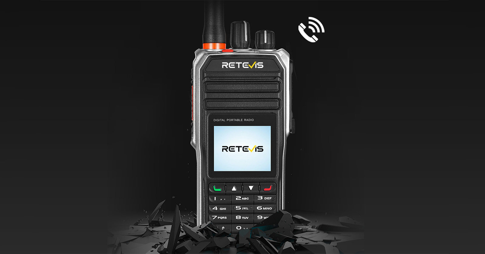 Retevis RT680 digital trunking radio Supports Multi-Mode Operation