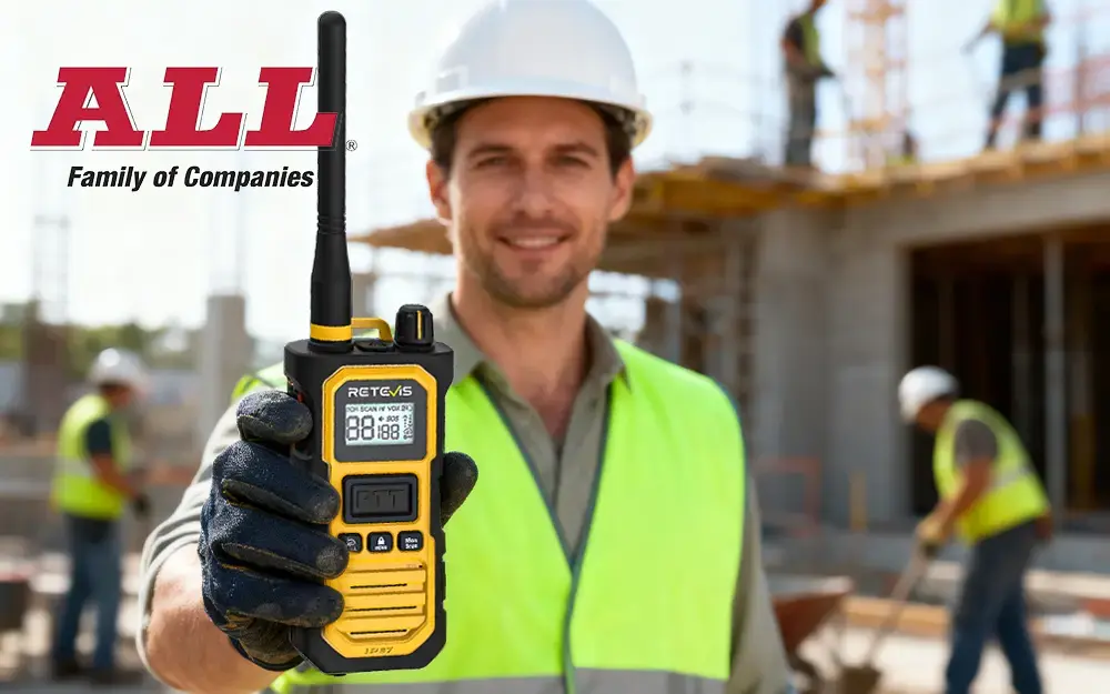 Construction site communication solution