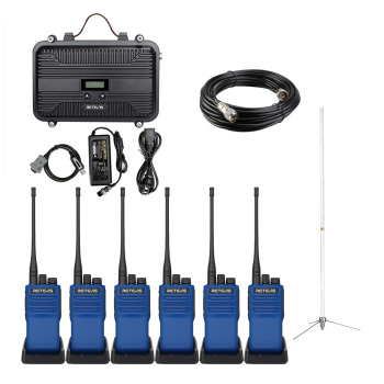 Retevis RT97P Customizable DMR Repeater & E1 DMR Radio - Explosion Proof Digital Radio Solution