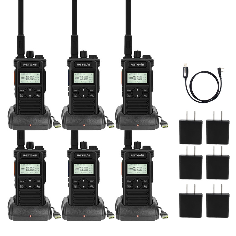 Retevis RT86S Long Range Two Way Radio with LCD Display