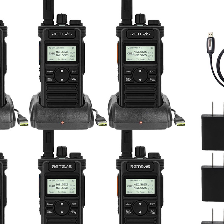 Retevis RT86S Long Range Two Way Radio with LCD Display