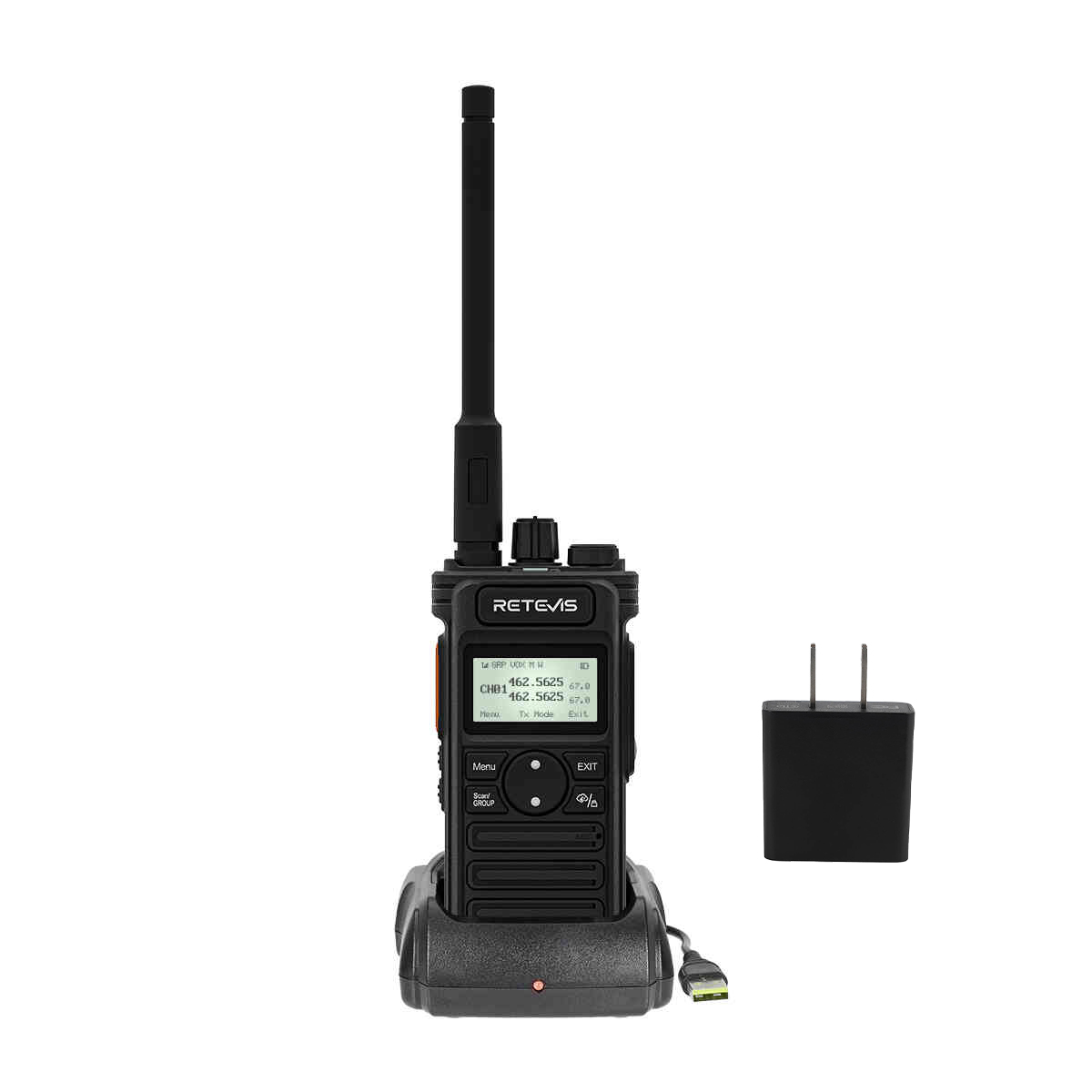Retevis RT86S Long Range Two Way Radio with LCD Display