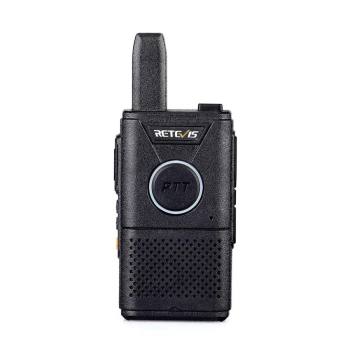 Retevis RT18 FRS Radio 2 Packs | License-Free | 1000mAh Lithium-ion Battery | Dual PTT | Ultra Thin | VOX