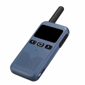Retevis RB19 FRS Radio 6 Packs with 6-Way Multi Charger | License-Free | Compact Design | Long Battery Life | Type-C Charging | Matrix Display
