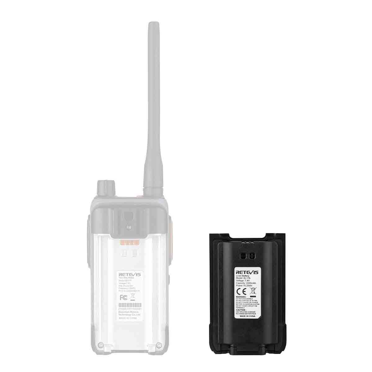 2200mAh 7.4V Original Rechargeable Li-ion Battery for RB17P