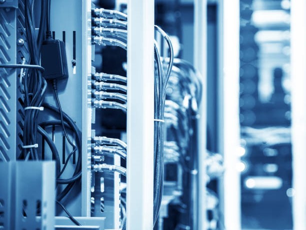 Digital trunked system is running in the equipment room.