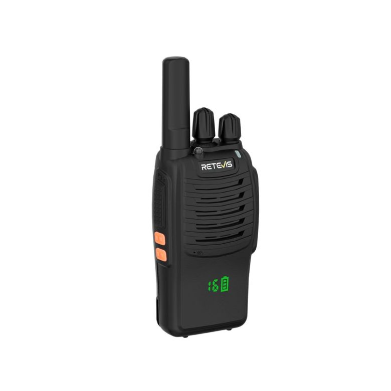 Retevis H777H FRS Radio 6 Packs with 6-Way Charger | License-Free | Hidden Display | USB-C Charging | 1000mAh Battery | VOX