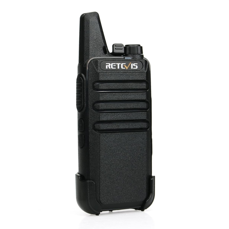 Retevis RT22 FRS Radio with Speaker Mic and Earpiece | License-Free | USB-C Charging | 1000mAh Battery | Lightweight | VOX