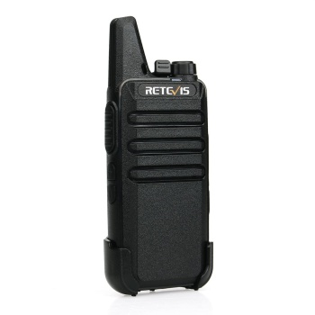 Retevis RT22 FRS Radio with Speaker Mic and Earpiece | License-Free | USB-C Charging | 1000mAh Battery | Lightweight | VOX