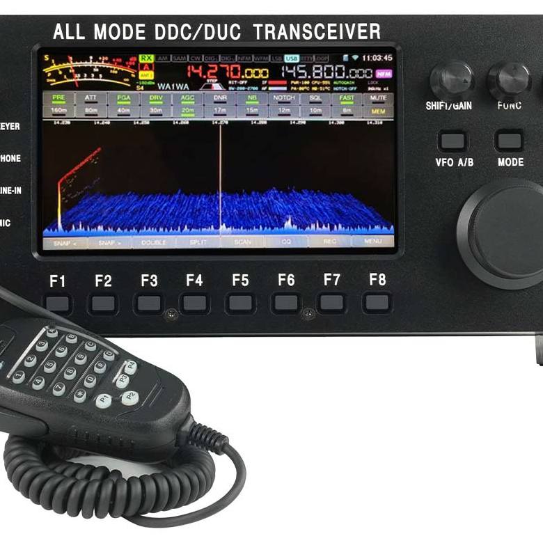 100W HF+UV All Mode DDC/DUC HS5 (RS-998) SDR Radio Transceiver