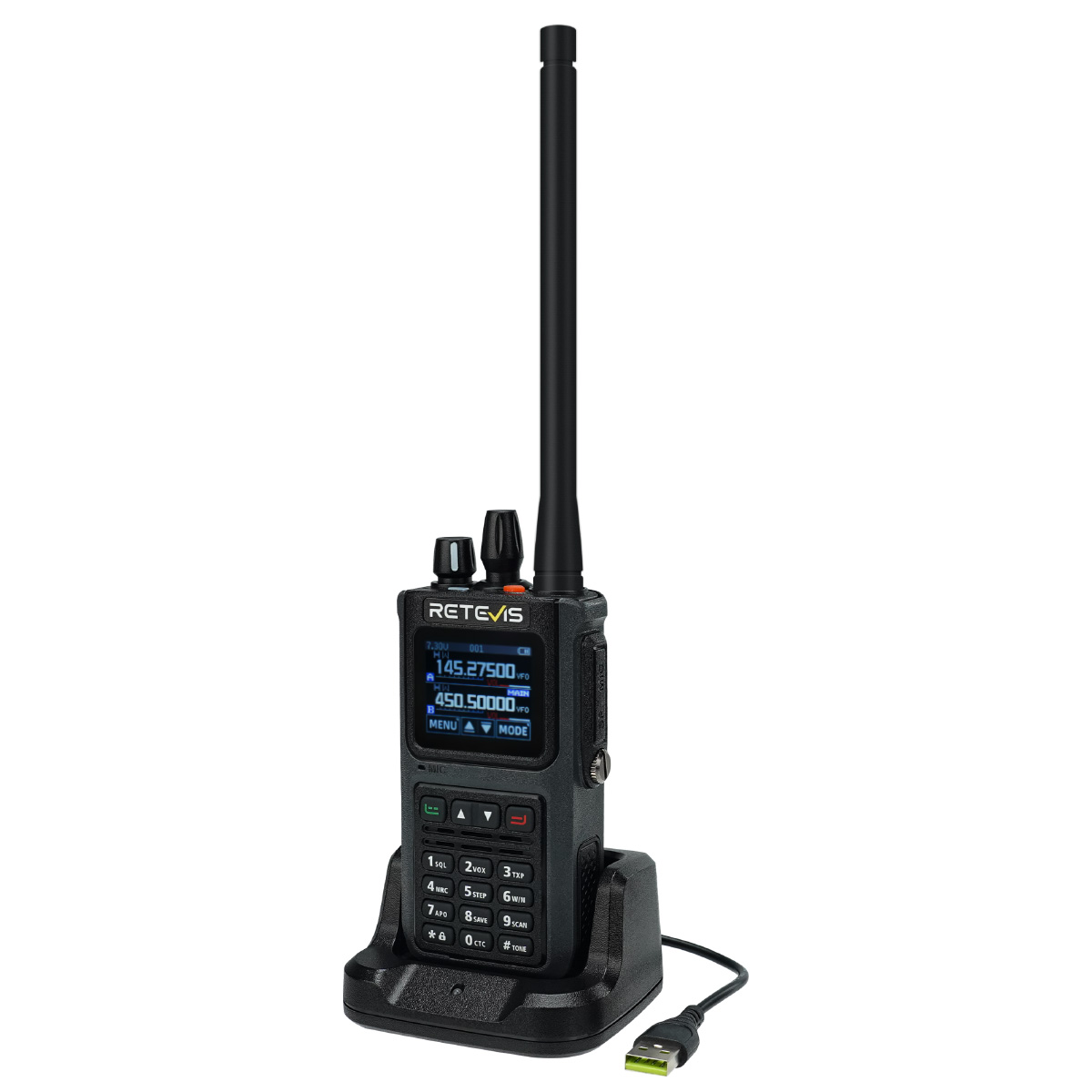 Retevis C1 Waterproof Long Range Two Way Radios with UV Dual Band