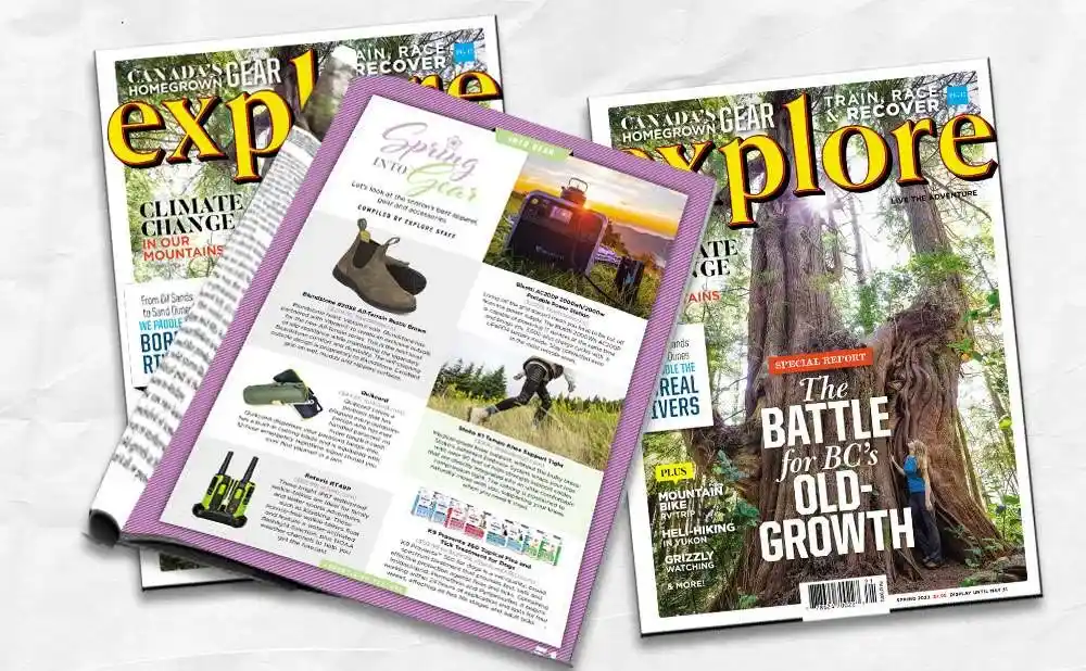 RETEVIS RT49P featured in Canadian Outdoor EXPLORE magazine