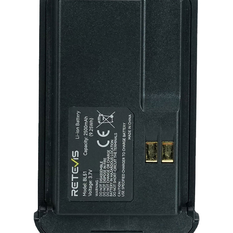 2500mAh Original Battery for Retevis L51 long Range POC Radio