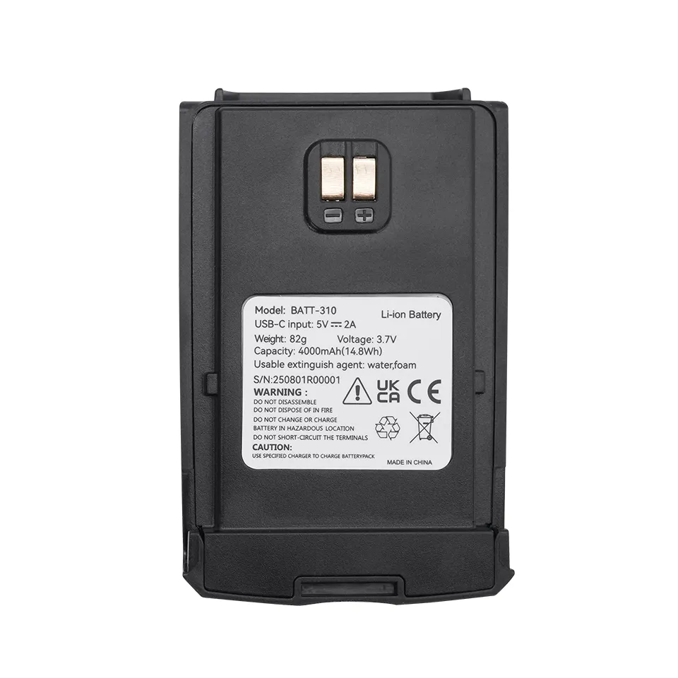 4000mAh Original Battery for Retevis L71 POC Radio 