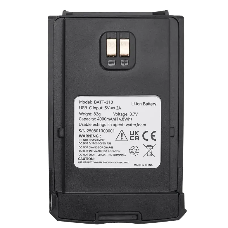 4000mAh Original Battery for Retevis L71 POC Radio 