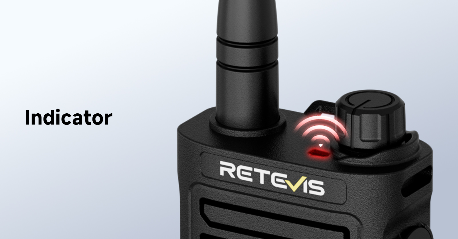 Retevis RA89R: Indicator