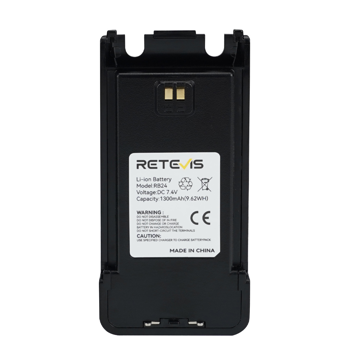 1300mAh Original Rechargeable Battery for Retevis RB24