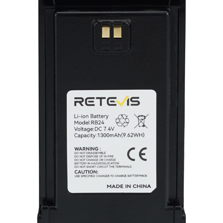 1300mAh Original Rechargeable Battery for Retevis RB24
