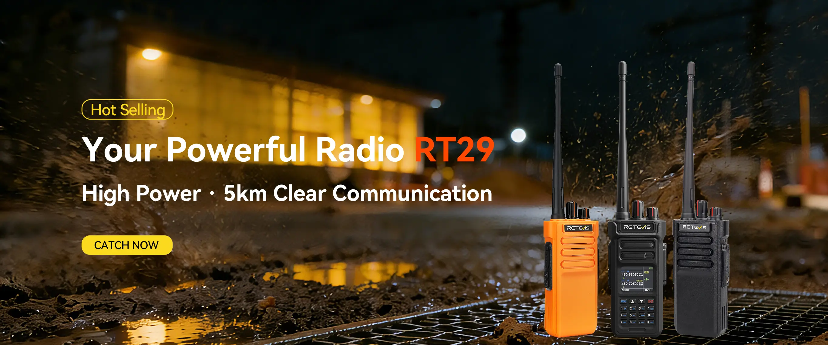 10W Long Range Two-Way Radio
