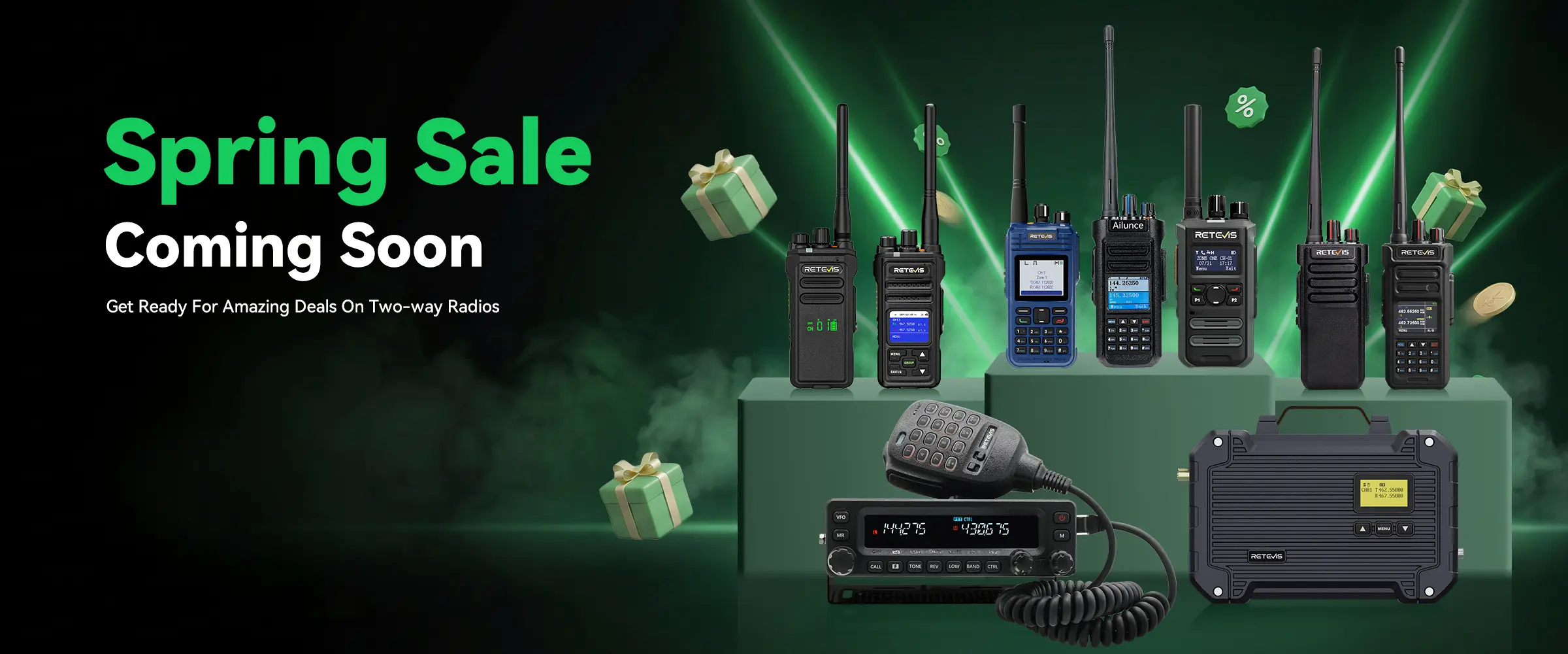 Retevis Spring Sale 2026 - Early Access