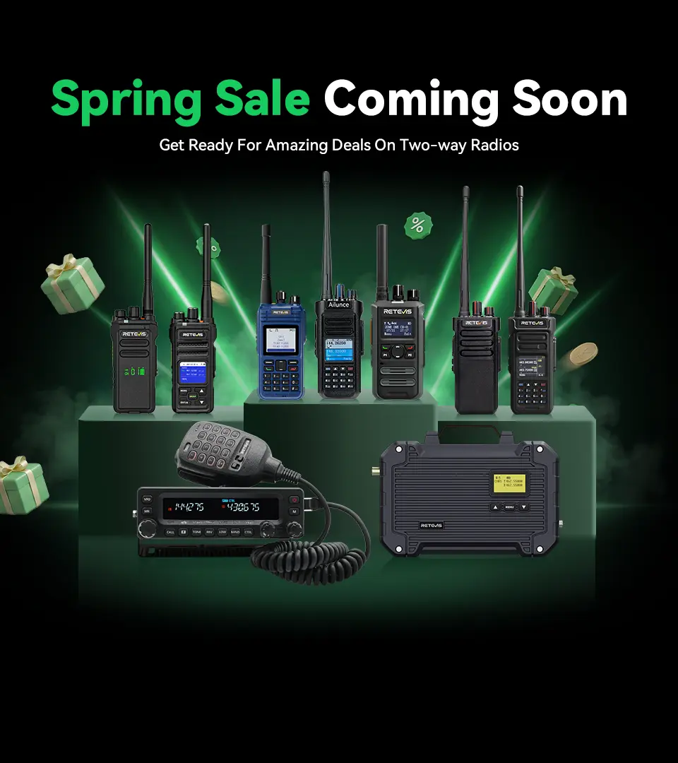 Retevis Spring Sale 2026