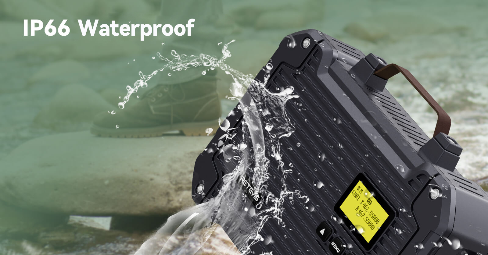 Retevis RT97L IP66 Waterproof Repeater